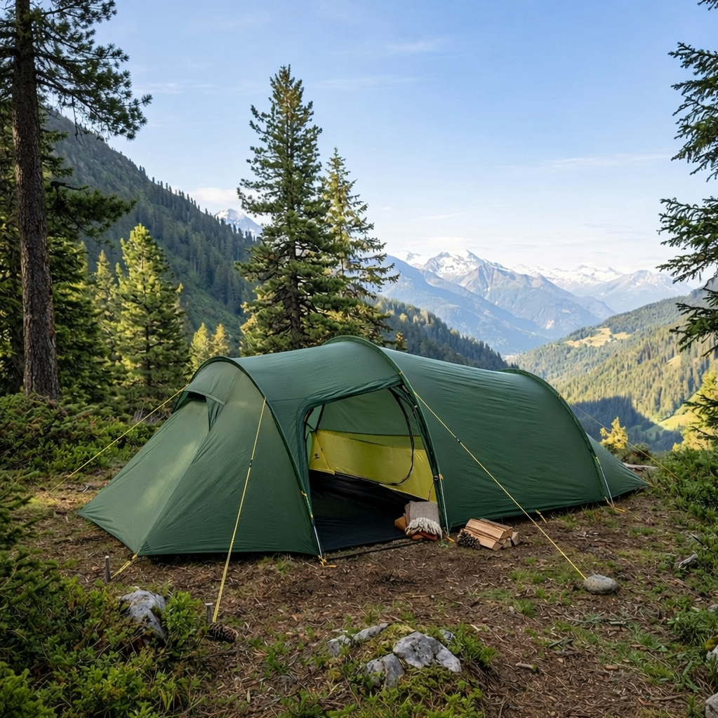 Tente de camping Image