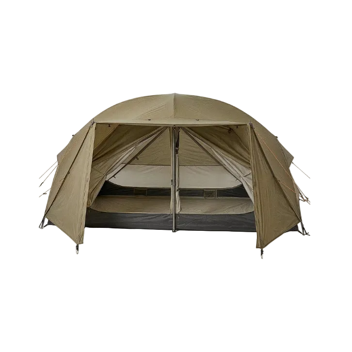 Tente de Randonnée Ultralégère 1 à 3 Personnes Double Paroi en Nylon 20D CampOrigin