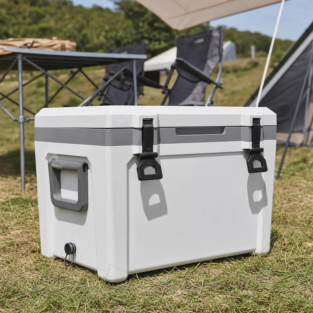 Glacière de camping rigide 49,2L haute isolation longue durée | POLARIX