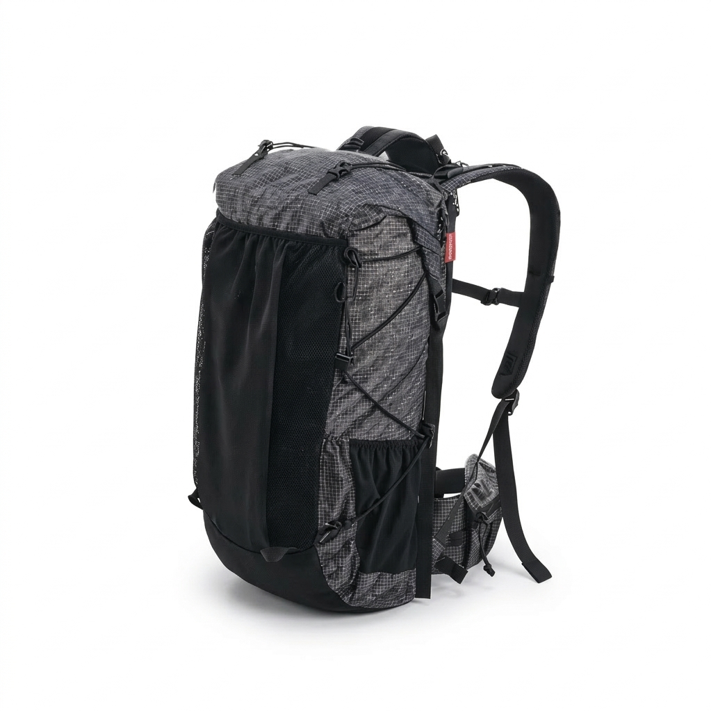 Sac à dos 60L randonnée trekking noir CampOrigin - vue principale