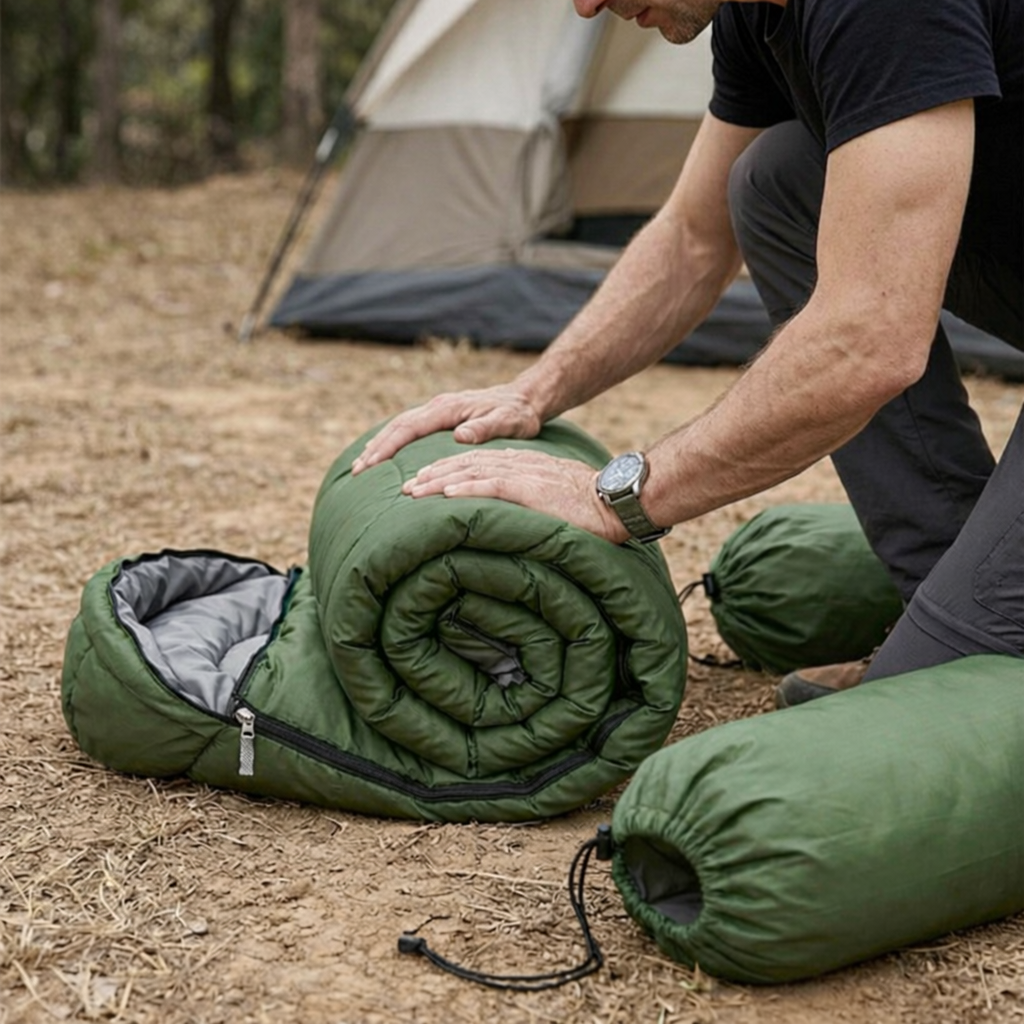 Sac de couchage compact été | SOLVIK