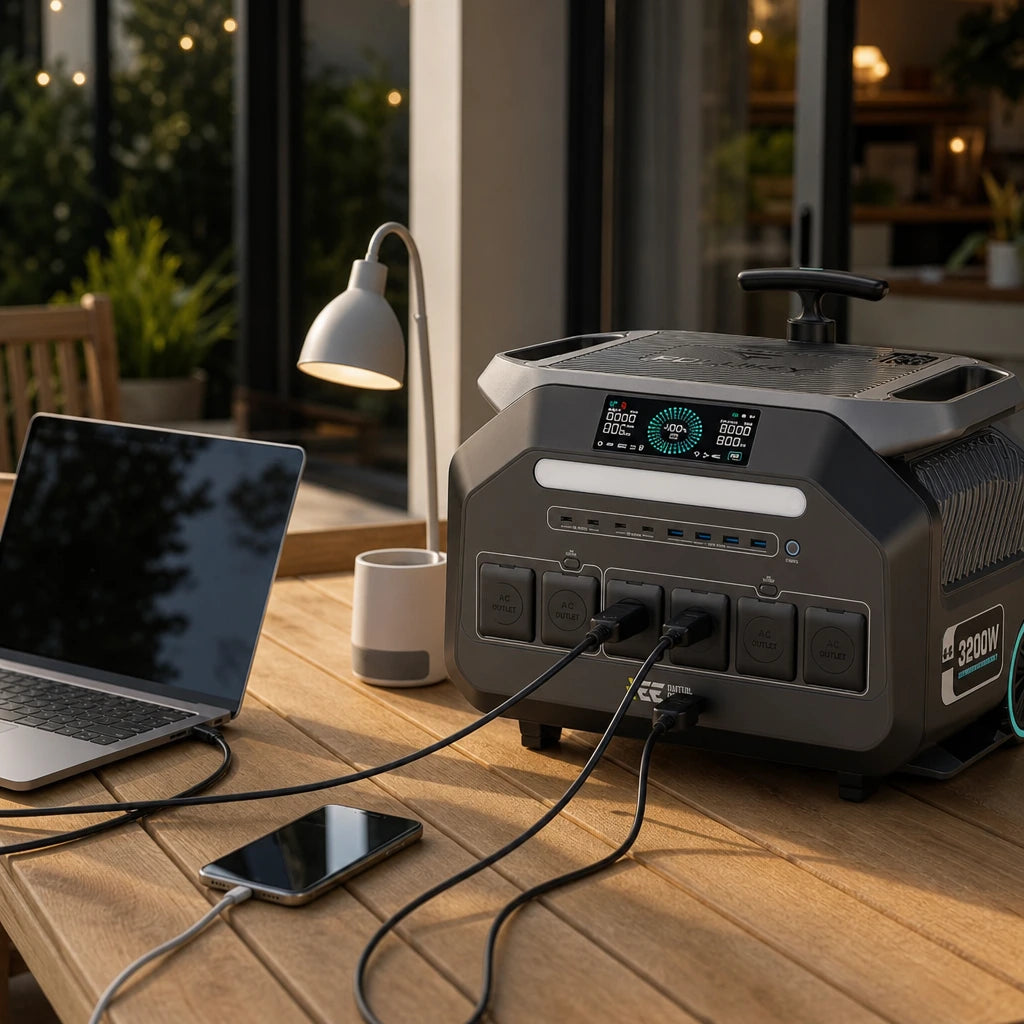 Station électrique autonome pour camping et alimentation de secours | VOLTERRA