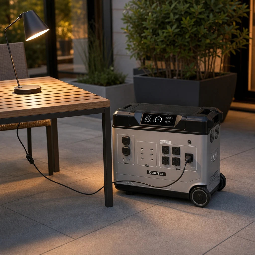 Station électrique autonome haute capacité pour camping, vanlife et alimentation de secours | TITANGRID