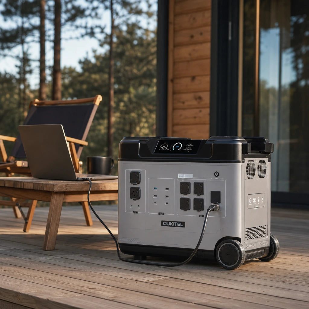 Station électrique autonome haute capacité pour camping, vanlife et alimentation de secours | TITANGRID