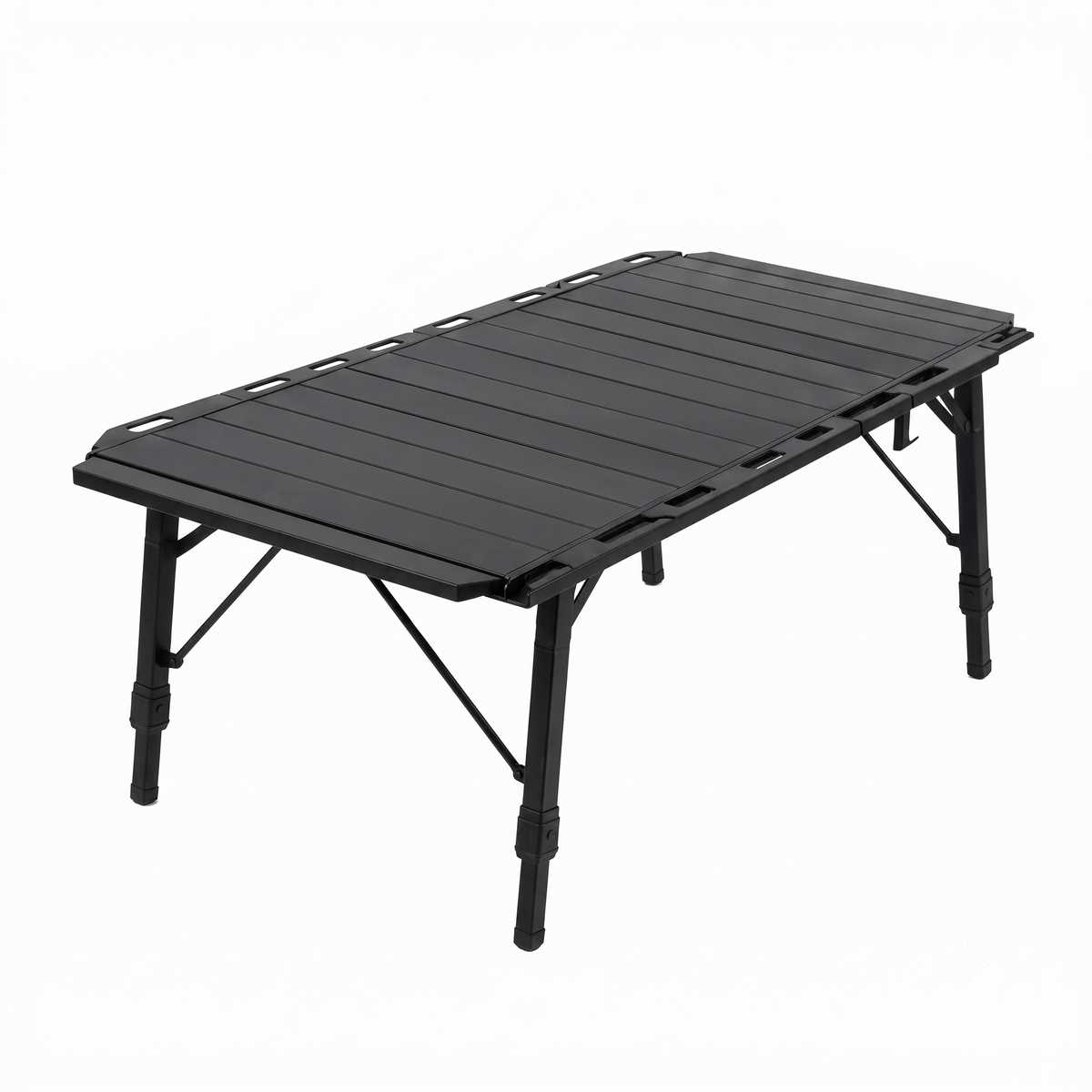 Table de camping IGT modulaire 5 unités extensible aluminium | NORDVAK