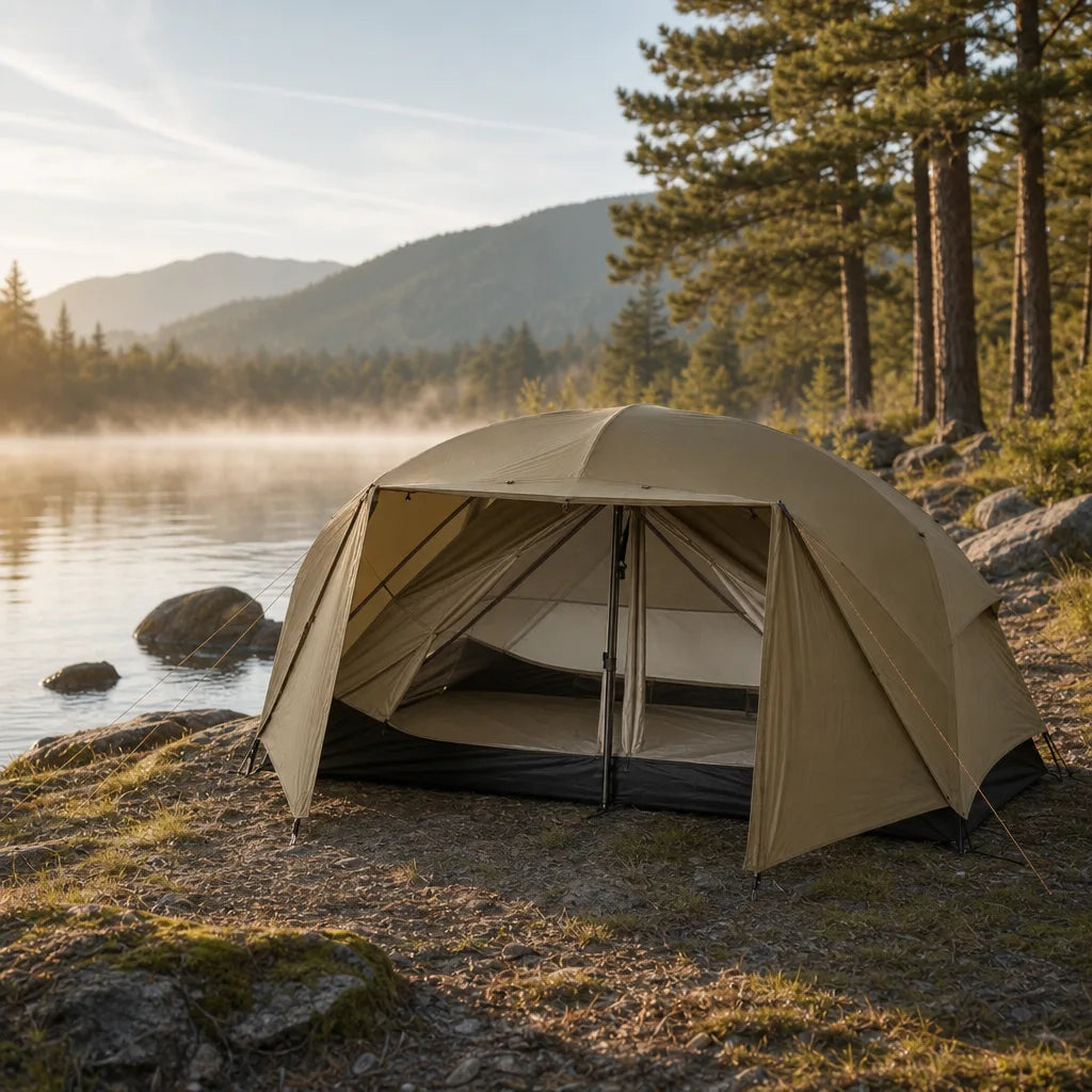 Tente de randonnée 3 saisons nylon 20D avec vestibule | TALVIK