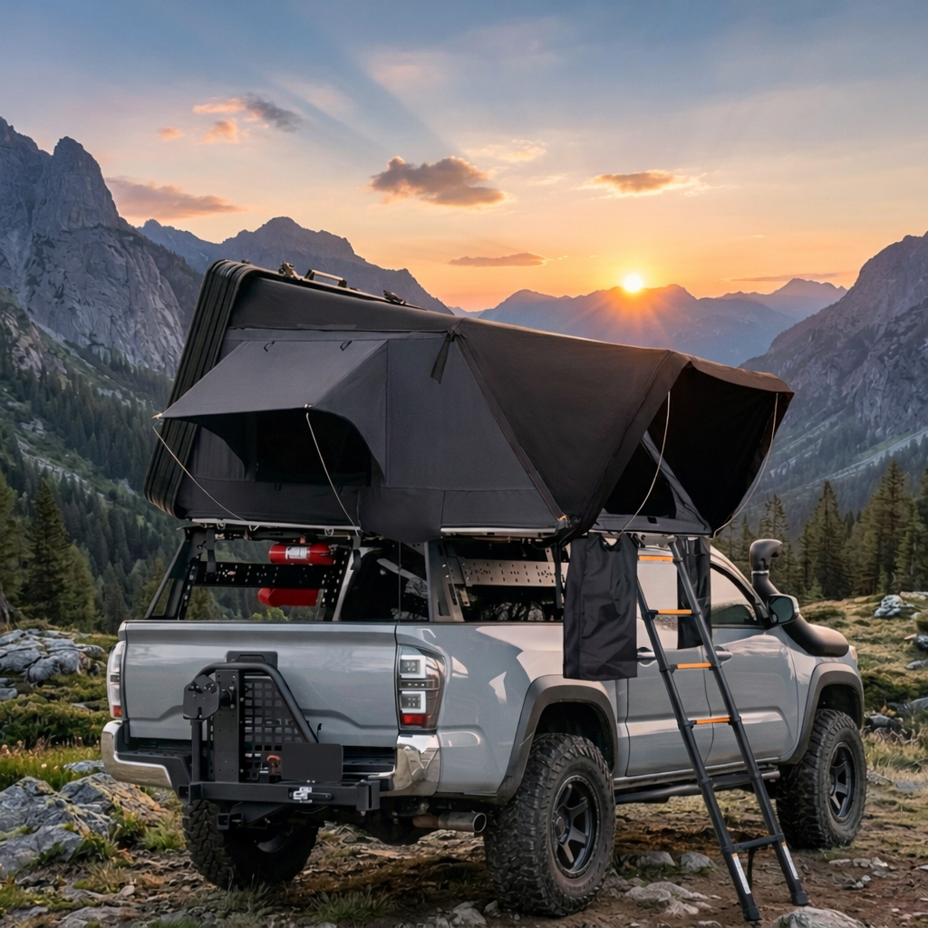 Tente de toit rigide 4x4 et SUV 3 à 4 personnes | AERION